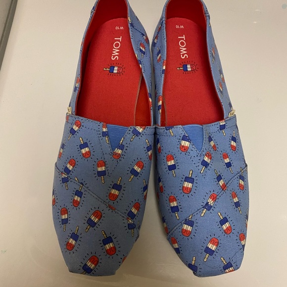 Toms Shoes - Red White and Blue Toms 🇺🇸